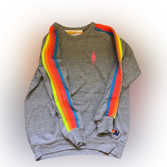 Aviator Nation - Heathered Gray Crewneck - Picture 1 of 2